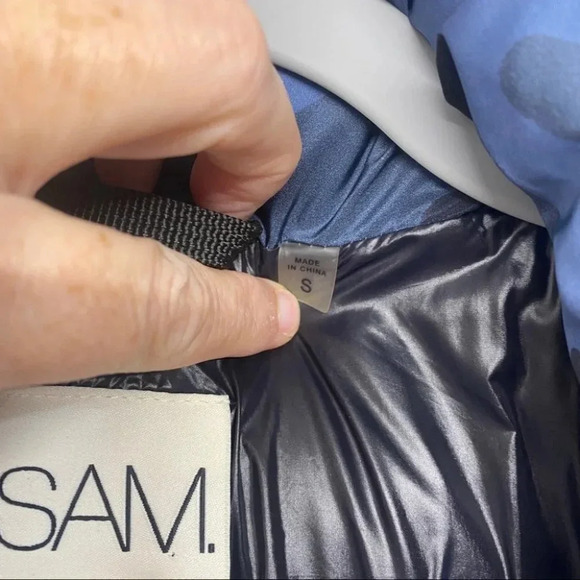 Sam. New York Freedom Camo Vest Navy Blue S - Picture 4 of 9